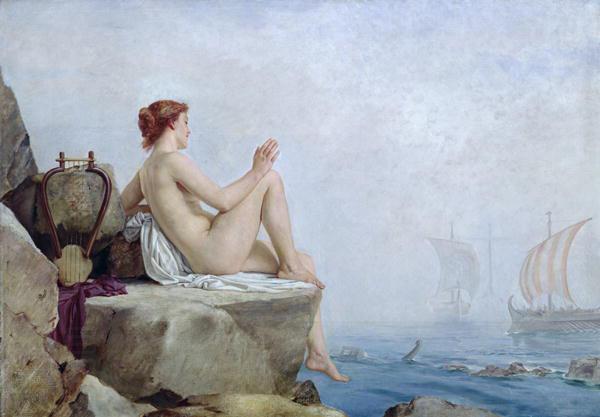Edward Armitage The Siren oil painting picture